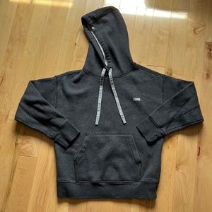 Figs Off-Shift Women’s Hoodie, Heather Charcoal, Size XS